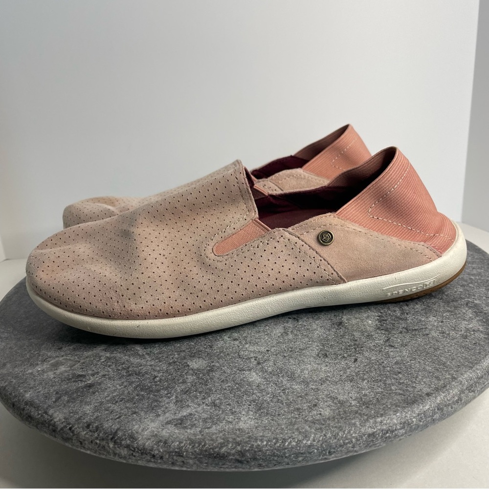 💛 Spenco Slip On Shoes Pink 9.5 - Picture 3 of 9
